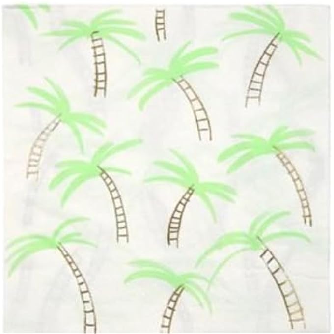 PALM TREES NAPKINS LARGE